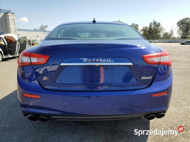 MASERATI GHIBLI S 2015 produkcji z USA 122600km Warszawa