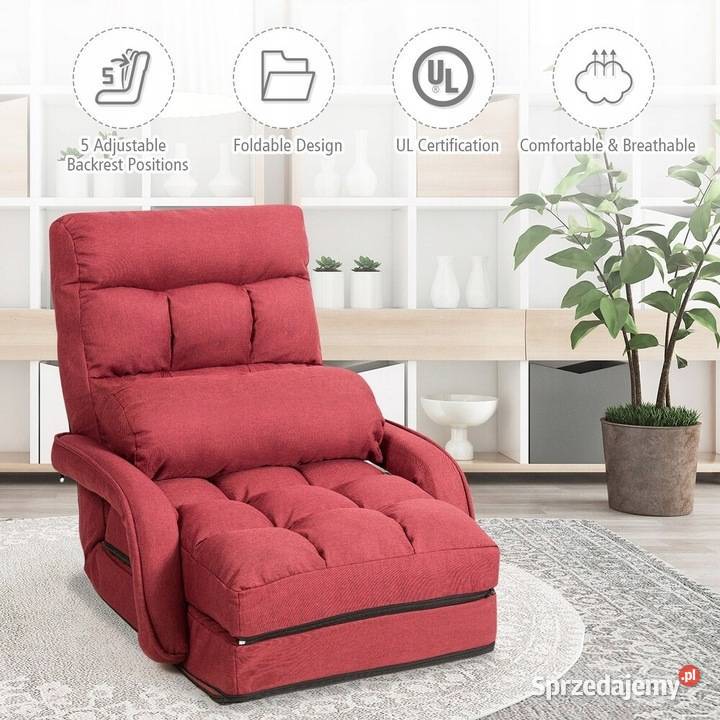 Kanapa Costway Fotel Leniwa sofa 69 x 12 tkanina