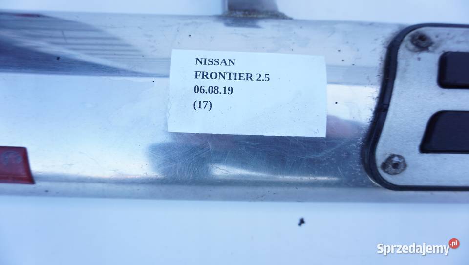 PRÓG PODEST STOPIEŃ NISSAN FRONTIER NAVARA D40 wielkopolskie Nowy Tomyśl