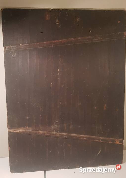 Madonna olej na desce XVIIIXIX wiek Orneta