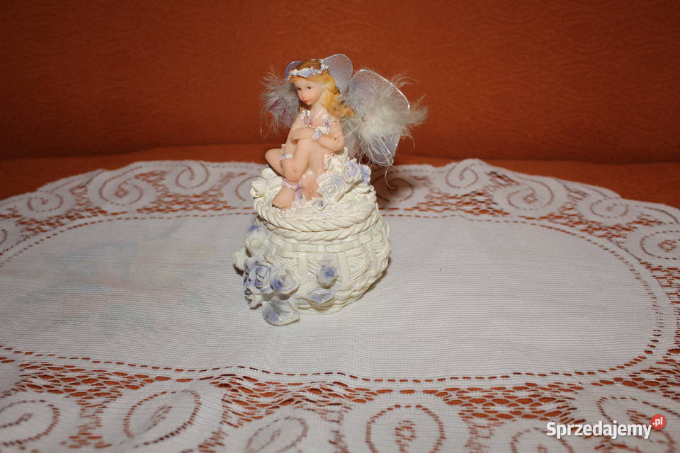 Pudełko aniołek PRL Chorzów