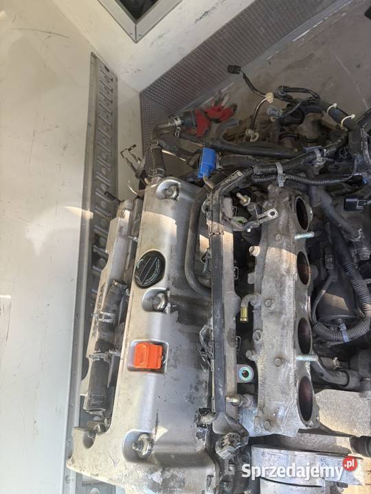 Silnik k24a3 accord VII lift Uszkodzony Silniki kompletne Warszawa