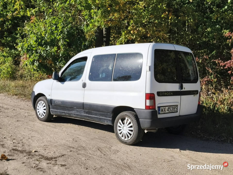 Citroen Berlingo 2007r 14 Benzyna 5 Osób Tanio Warszawa