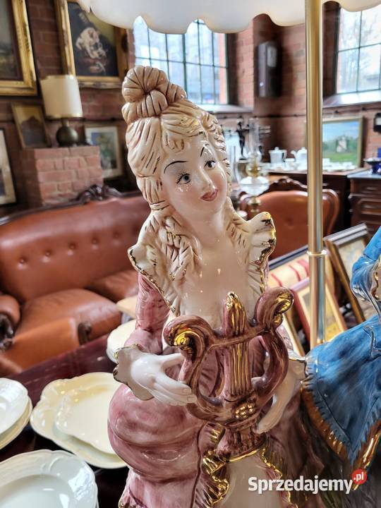 Ogromna lampa porcelanowa Rybnik