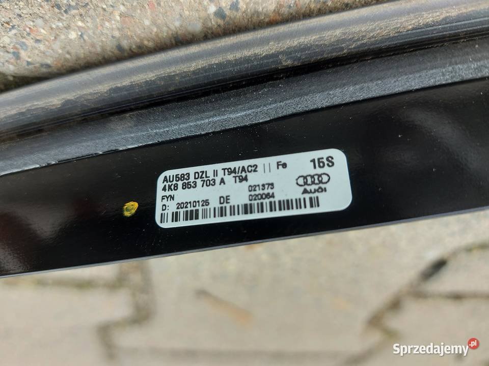 Audi A7 II 4K8 4M0 TFSI LISTWA DACHOWA LEWA Listwy i nakładki
