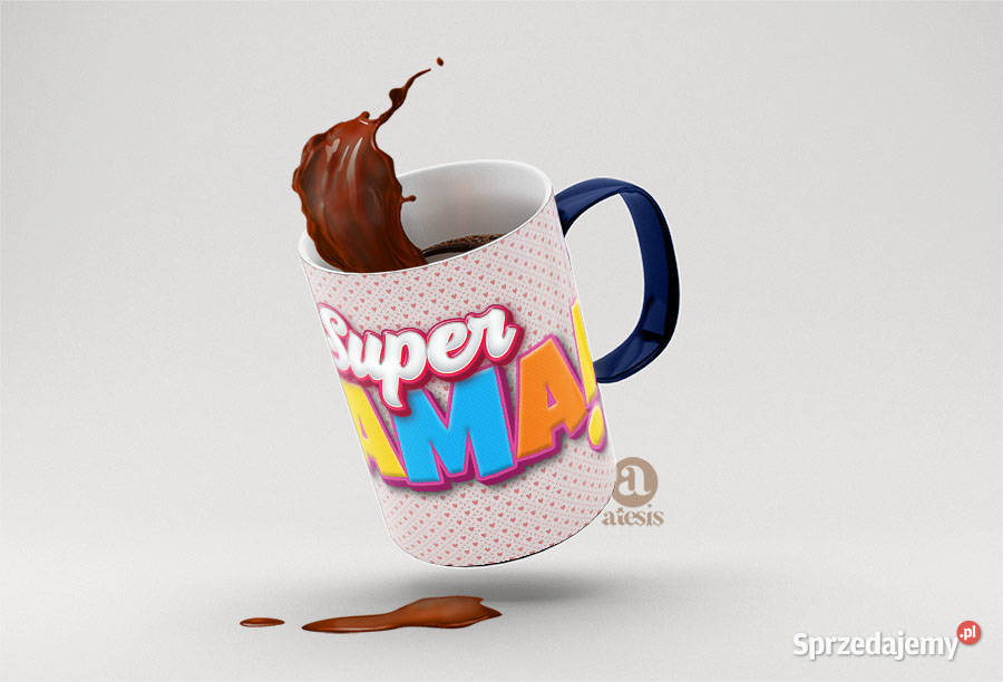 Foto kubek dzień matki szablon Super mamusia Kraków