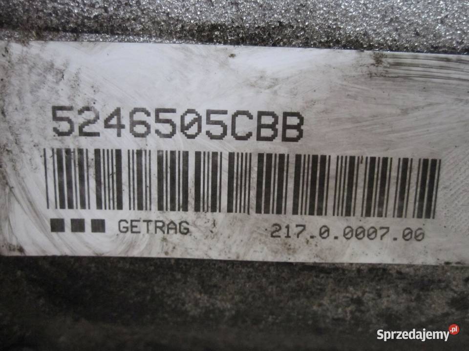 BMW 3 5 20 D N47 09r skrzynia biegów 2170000700