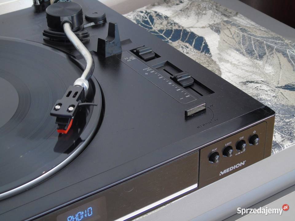 Gramofon USB mp3 rec Medion Automat DOSTAWA Jasło sprzedam