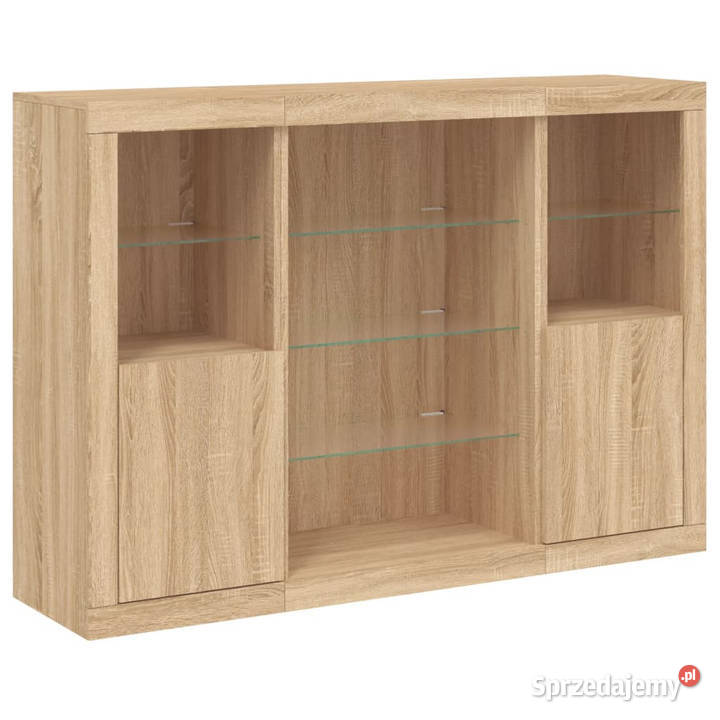 Szafki z oświetleniem LED 3 dąb sonoma WM3209130 Warszawa