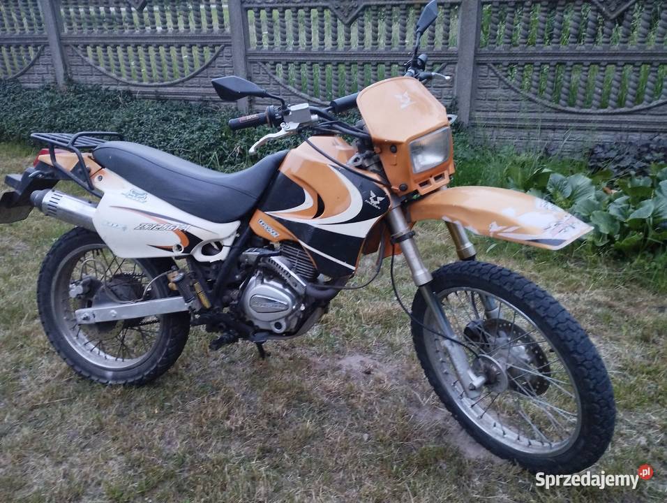 cross 125 opłacony zamienie na wsk125 12000km Sosnowiec sprzedam
