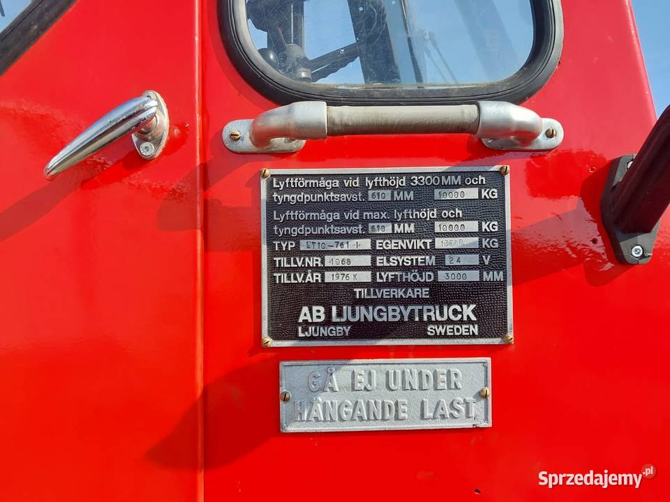 Wózek widłowy volvo