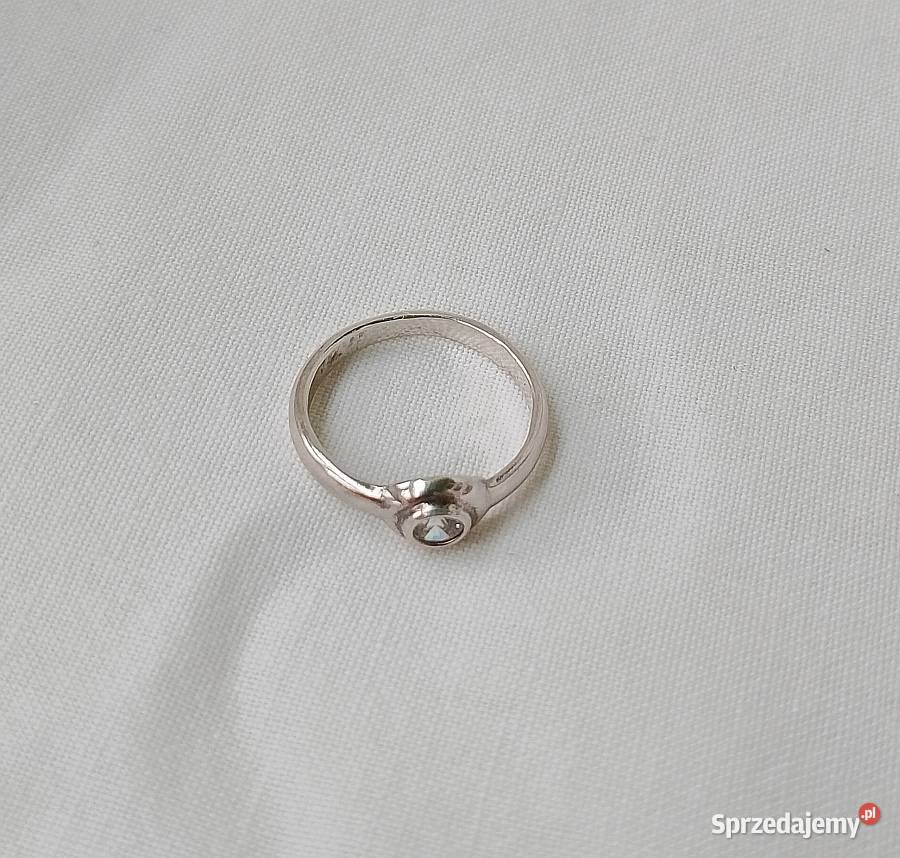 pierścinek srebro 925 14 srebro podlaskie