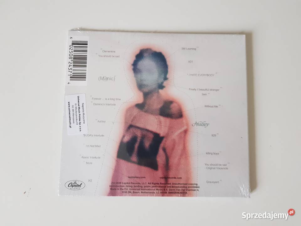 Nowa Halsey Manic folia Warszawa