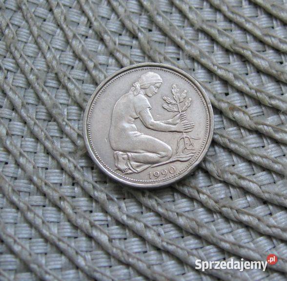 Niemcy 50 Fenigów 1990r D Kalisz