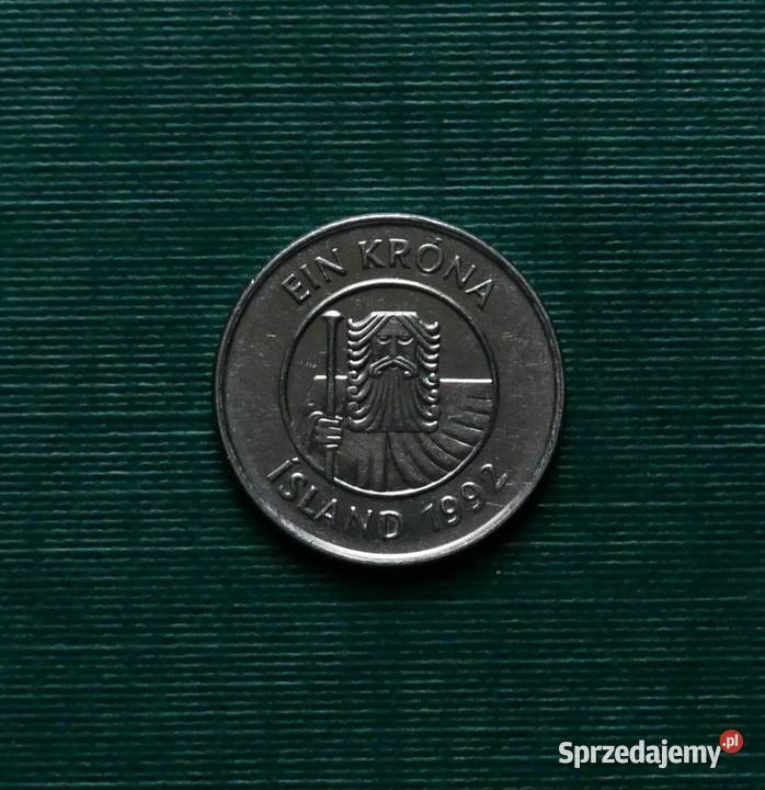 ISLANDIA 1 korona 1992r Gliwice