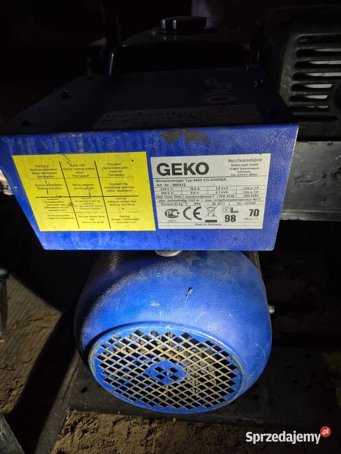 Sprzedam agregat prądotwórczy honda Grzybowa Góra