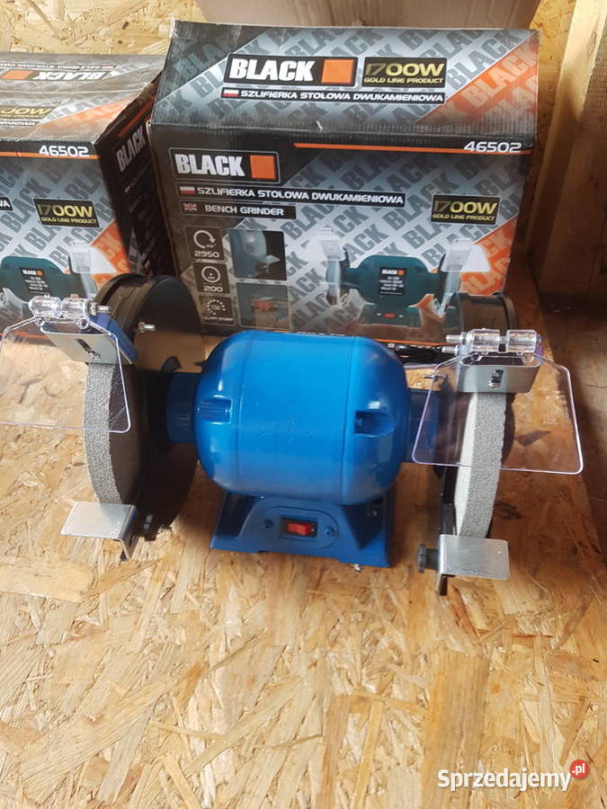 SZLIFIERKA STOŁOWA 1700W 2xKAMIEŃ 200 MM