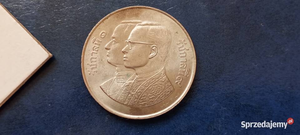 Stare monety 5 baht 1982 Tajlandia Lesko