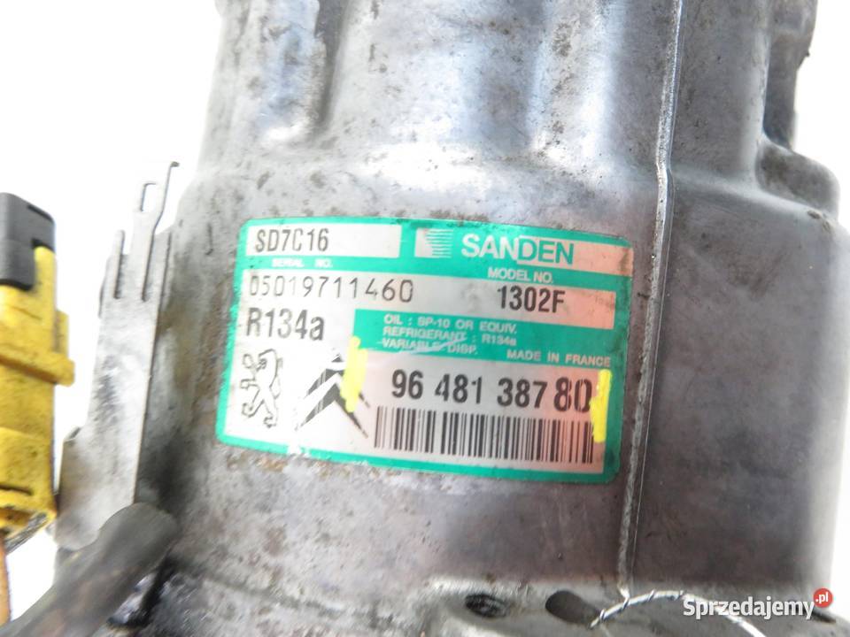 KOMPRESOR KLIMATYZACJI PEUGEOT 407 30 V6 osobowe