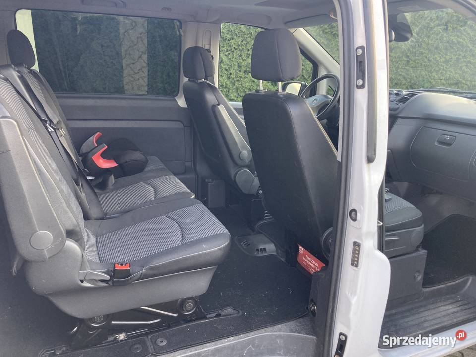 Mercedes Vito 116 CDi Tourer W639 Webasto 9 Osob 163KM Vito małopolskie Libiąż