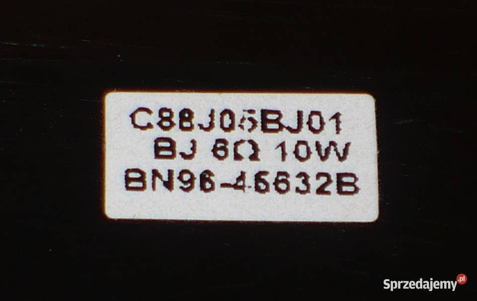 Głośniki 6 10W 2 TV Samsung UE49NU7102 lubelskie Lublin