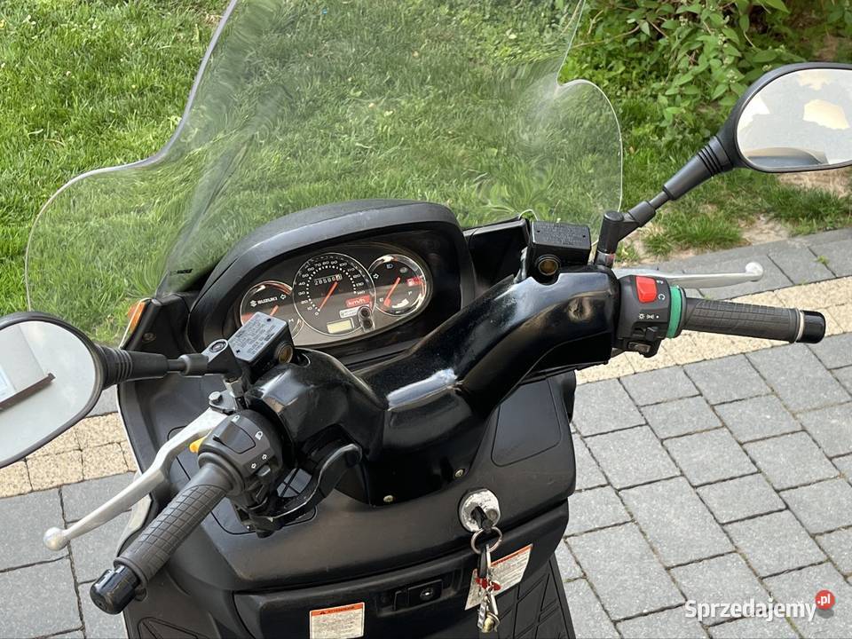 2002 Suzuki Burgman 150 pas napędowy Lublin