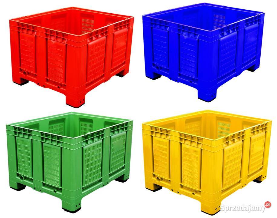 SKRZYNIOPALETA PLASTIKOWA 1200x1000 x 790 mm lubelskie