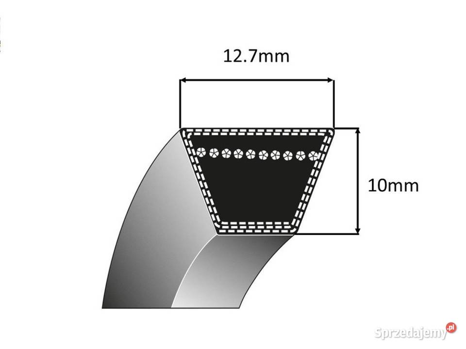 Pasek Klinowy PIX 13x867La 804Li Wacker BPU DPU Paski mazowieckie Ostrołęka