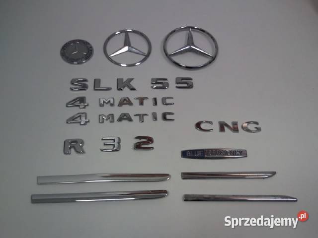 Logo napis Mercedes AMG SL 55ABCGESLK Lublin sprzedam