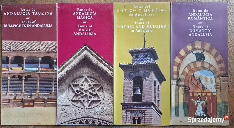 Tours of Andalusia 4 mapy turystyczne miękka Kraków