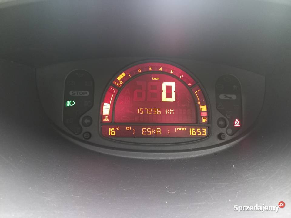 Renault Modus 12 klima opłaty komputer pokładowy Poznań