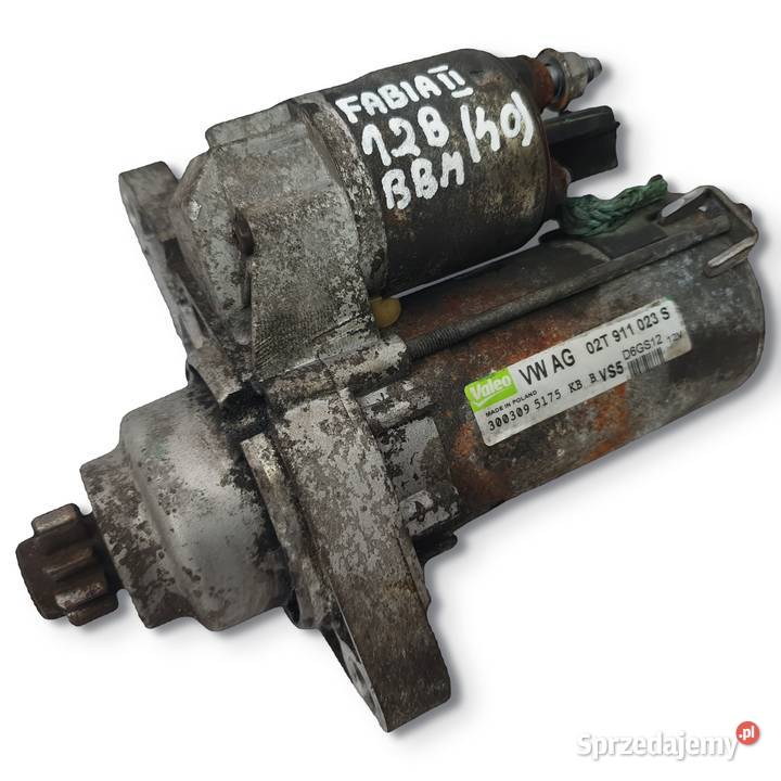 ROZRUSZNIK Skoda Fabia II 12 6V valeo 02T911023S osobowe Chełm sprzedam
