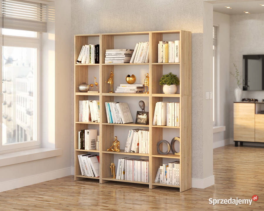 Regał Na Książki 150 Półki Segregatory Biuro Regały warmińsko-mazurskie Elbląg