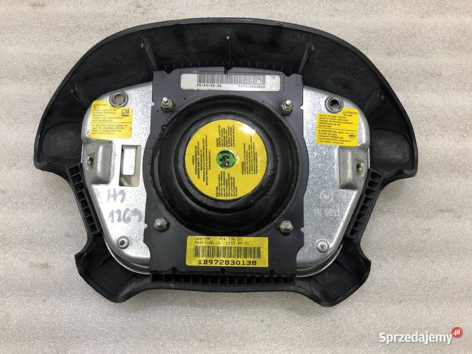PODUSZKA AIRBAG KIEROWCY OPEL MOKKA 90437655