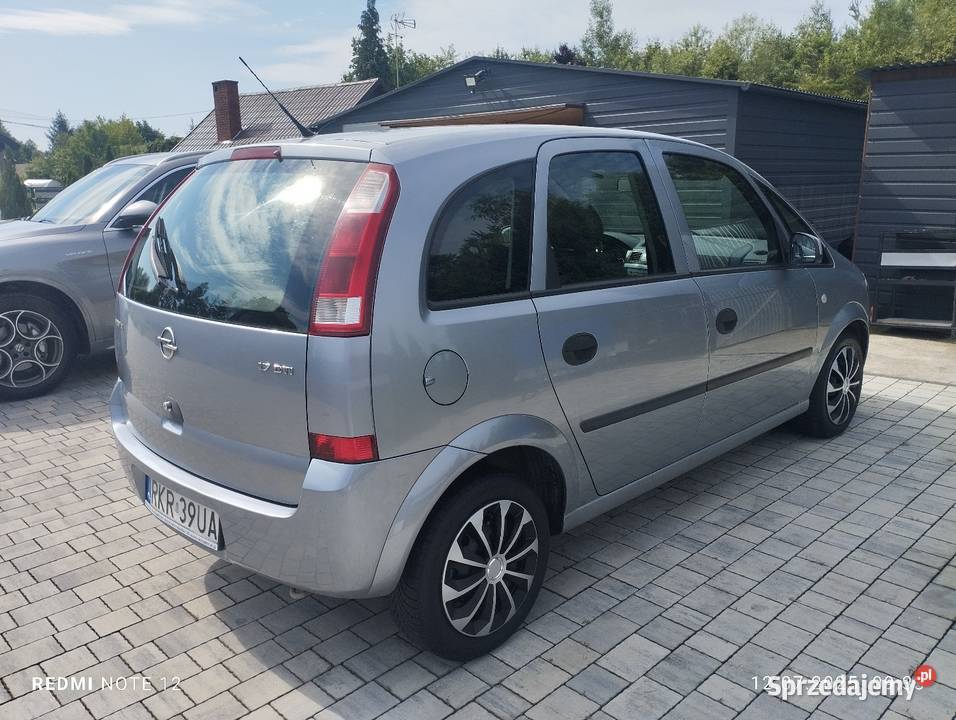 ŁADNY OPEL MERIVA 17 DTI oszczędny do jazdy manualna