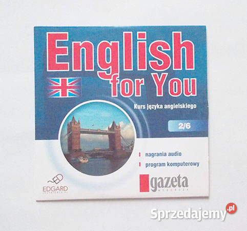 kurs angielskiego na płycie cd English for you Opole