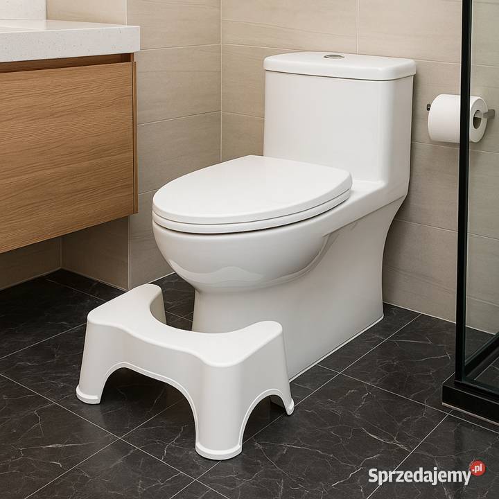 Podnóżek do WC Toalety Stołek Toaletowy do Gdów