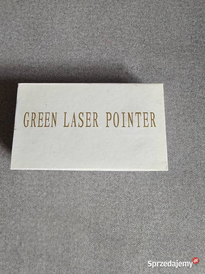 Wskaźnik laserowy Green Laser PointerMocny pomorskie Czarna Woda