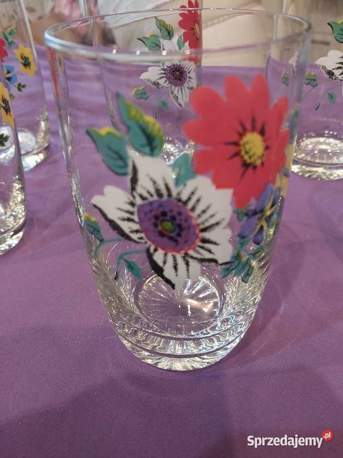 Szklanki filiżanki prl Porcelana i szkło mazowieckie Baby Górne