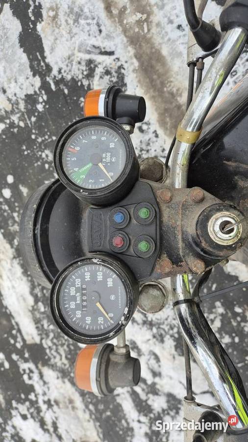 Jawa 350 zarejestrowana Trzydnik Duży