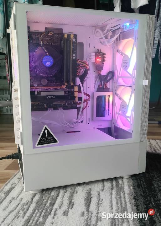 Komputer i5 4690 GTX 750TI 16GB RAM Taktowanie procesora 3.5 Jabłonka