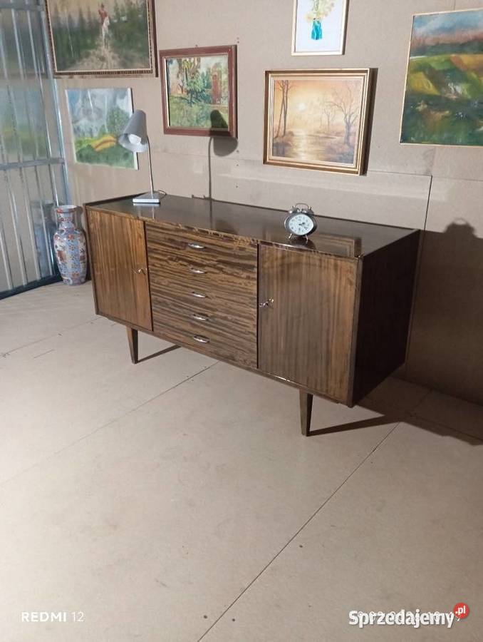 Komoda PRL RHałas Transport śląskie Myszków