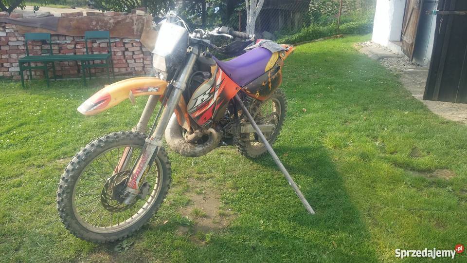 KTM 250 EGS EXC GS Motoryzacja Ubocze