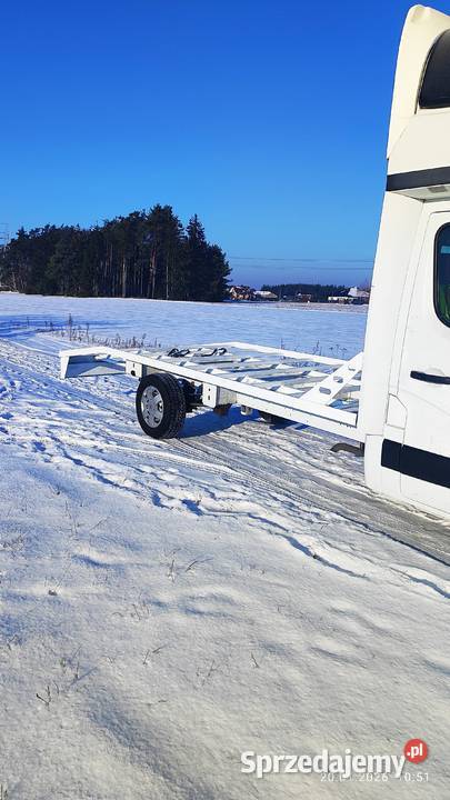 Auto laweta zabudowa szkielet Renault Master 3 Sochaczew sprzedam