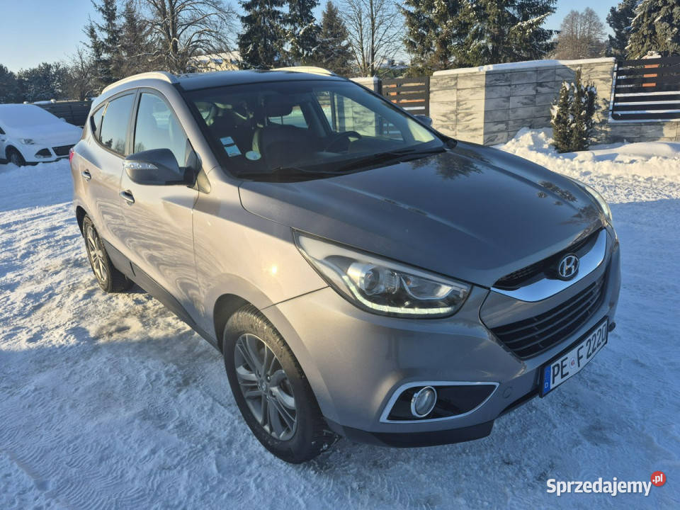 Hyundai ix35 navi grzane fotele kamera lift led gniazdo USB Drelów sprzedam