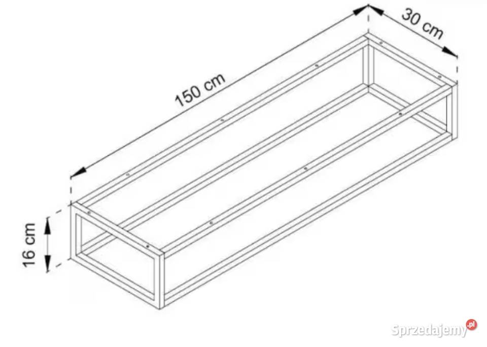 Nowa komoda Enjoy EK180 biała stelaż Komody