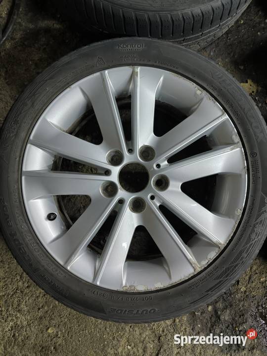 Komplet kół BMW 17 styling 141 5x120 7jx17 et47 Samochodowe Jastrzębie-Zdrój
