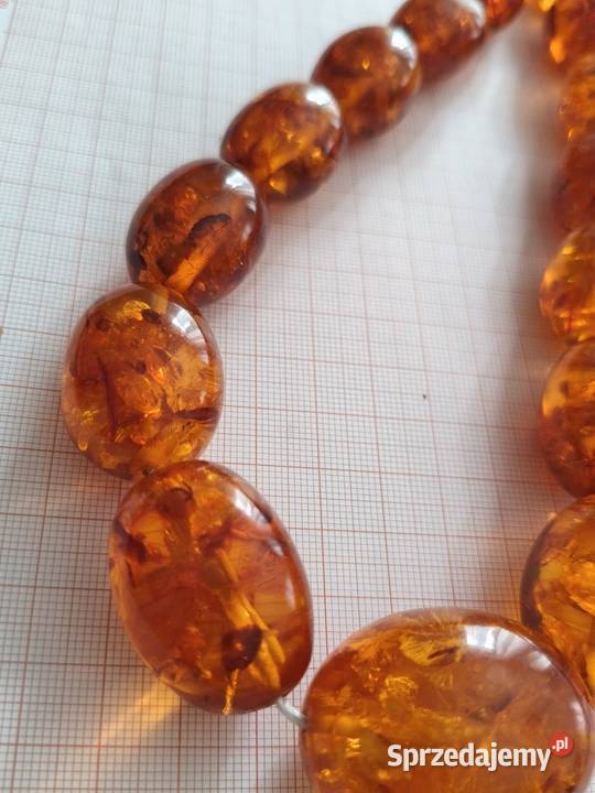 Naszyjnik Bursztyn Vintage oliwki Białystok sprzedam