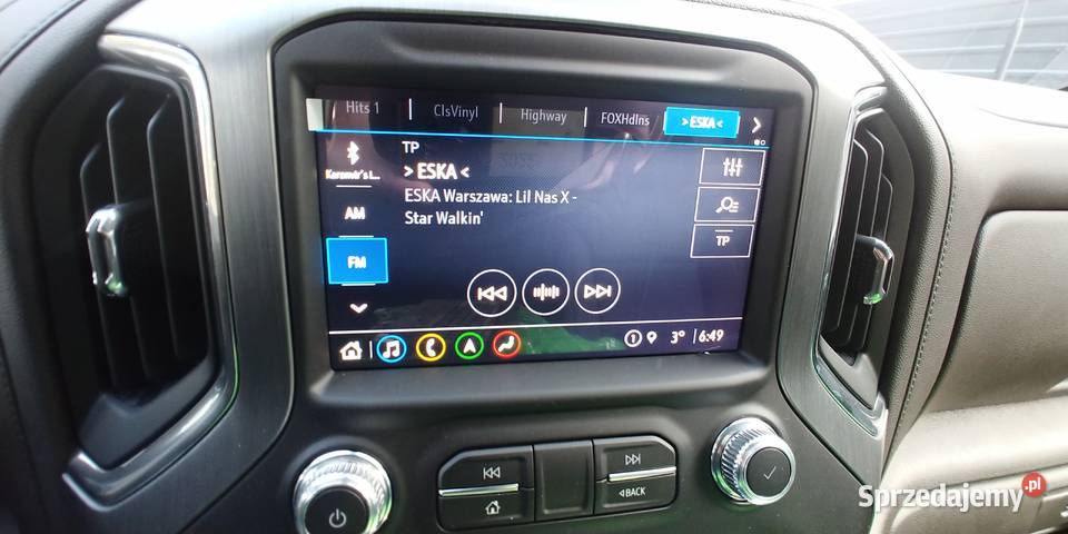 Menu radio Navi lektor GM i Ford USA Gdynia