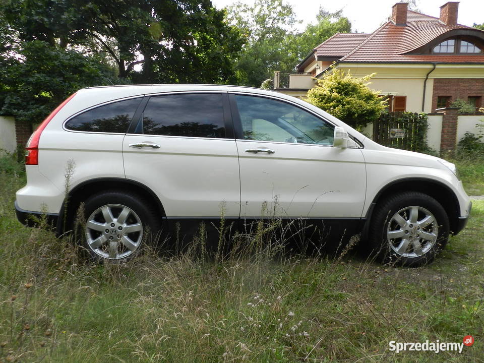 Honda CRV III śliczna PERŁOWA 1właściciel centralny zamek Puszczykowo sprzedam